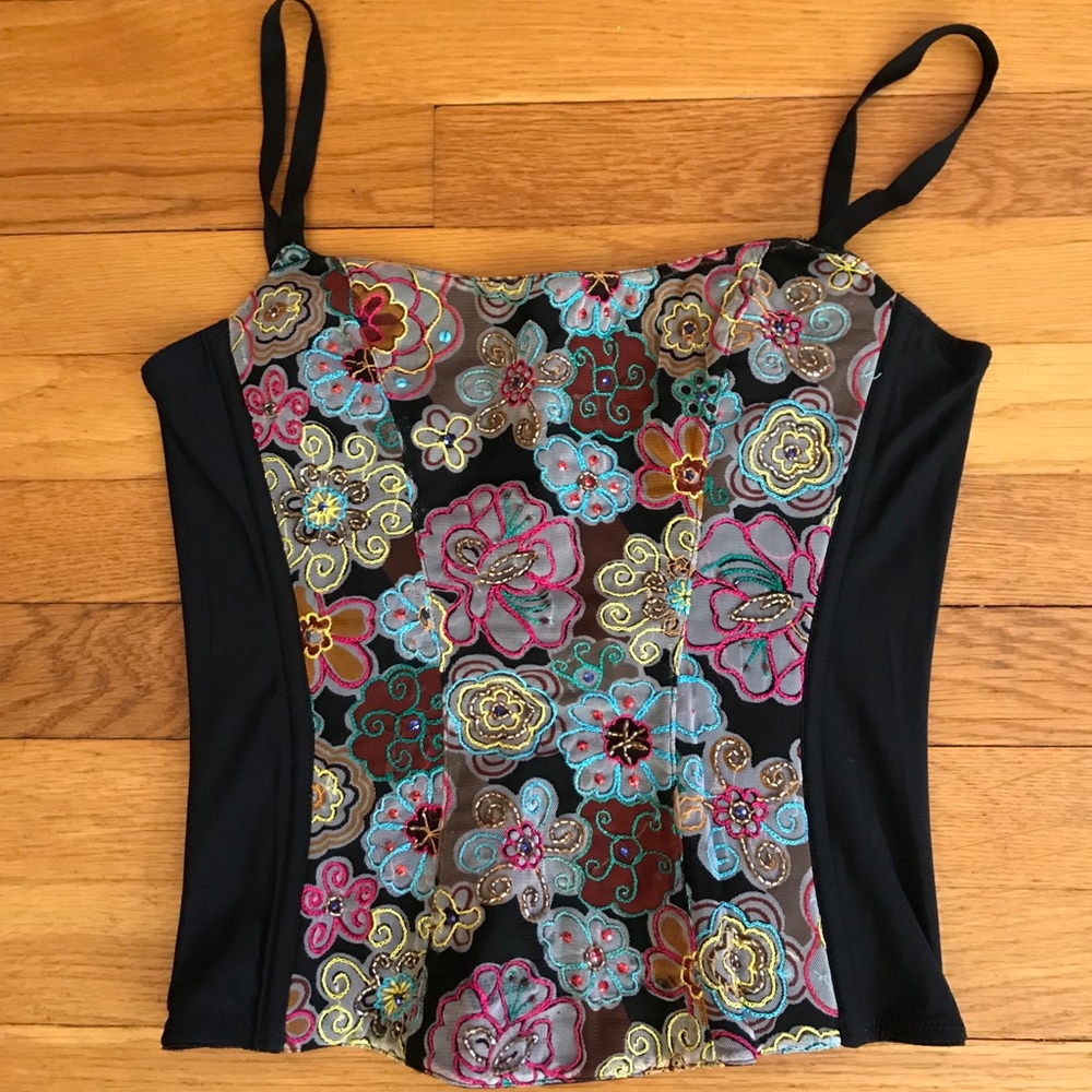 On Gossamer corset top